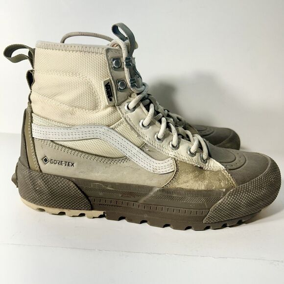 Vans | Shoes | Vans Sk8hi Goretex Mens 75 Womens 9 Sandshell Cornstalk ...